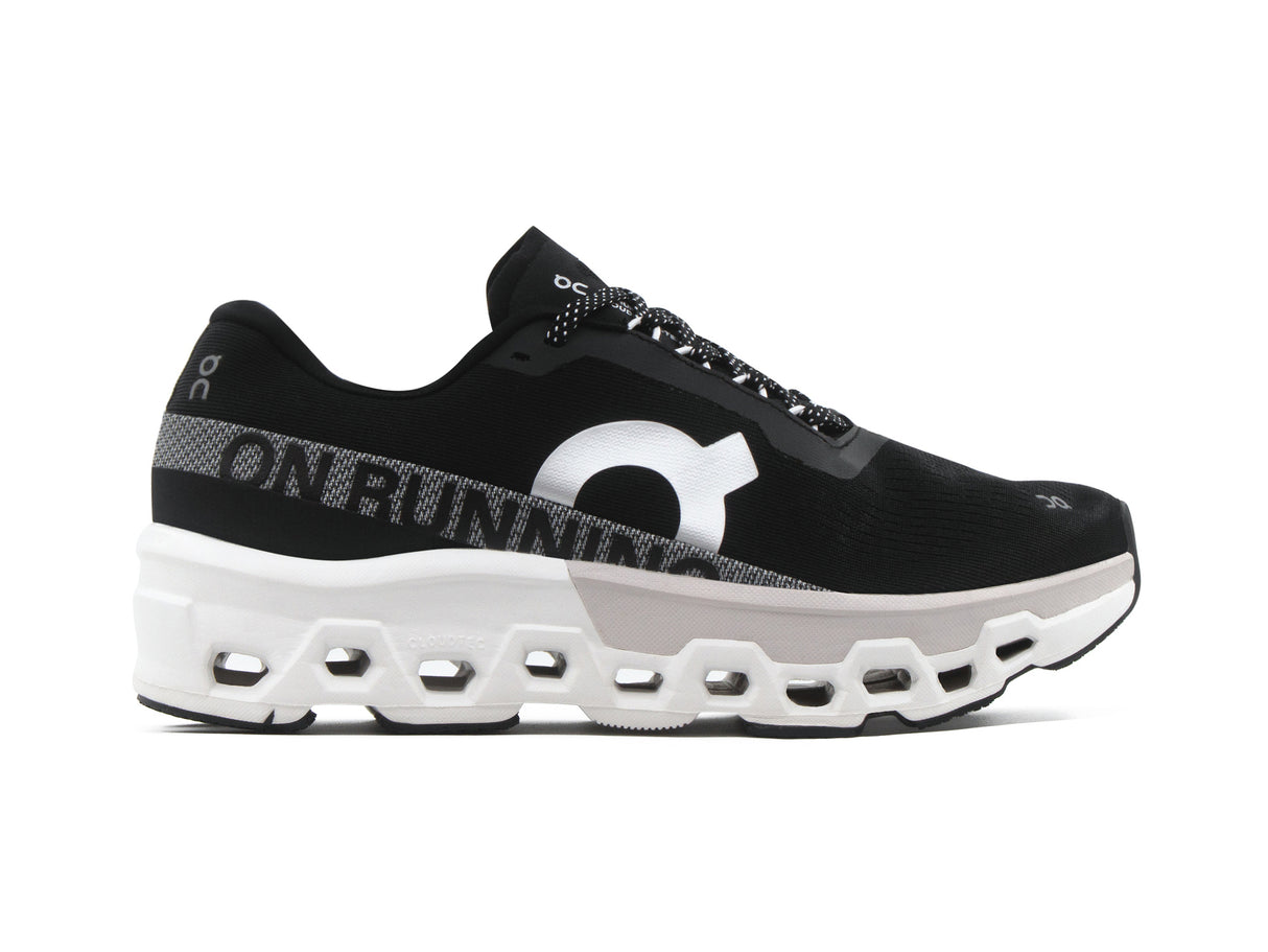 Tenis On Cloud Monster 2 Negro Blanco Importado