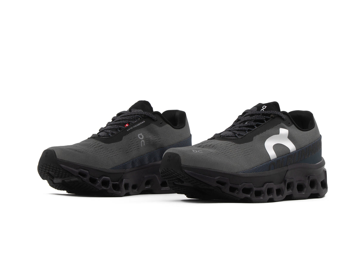 Tenis On Cloud Monster 2 Negro Oxford Importado