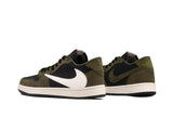 Paq 6 Pares Tenis Travis Low Black Olive 25/28.5