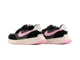 Tenis Valiant Negro Rosa Niño