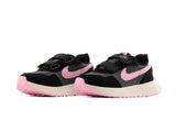 Tenis Valiant Negro Rosa Niño