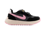 Tenis Valiant Negro Rosa Niño