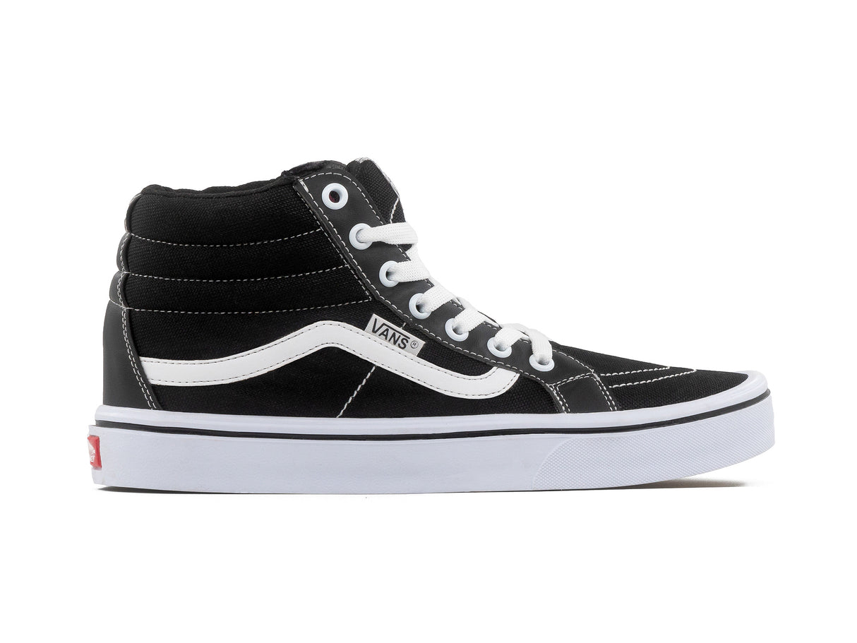 Tenis 175 Bota Negro Blanco