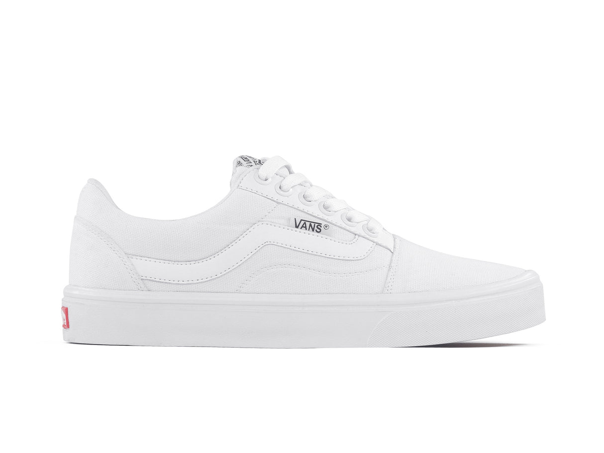 Paq 6 Pares Tenis Vans Choclo Blanco Total 26/29.5