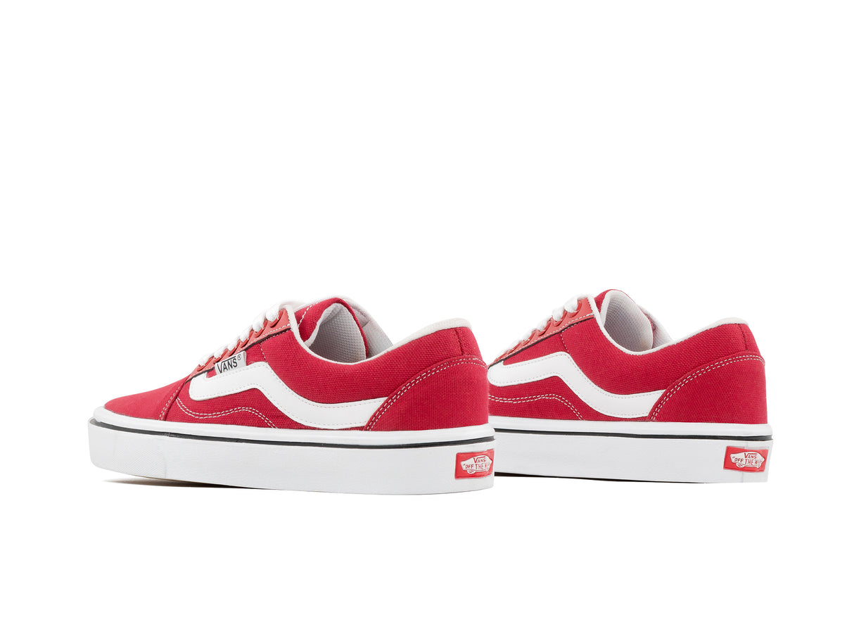 Tenis Vans Choclo Rojo Blanco