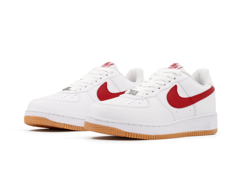 Air force discount blancos con rojo