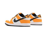 Tenis Dunk Low Naranja Blanco