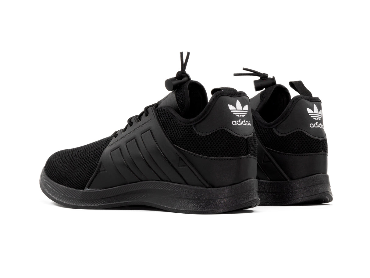 Paq 6 Pares Tenis 018 Negro Total 25/28.5