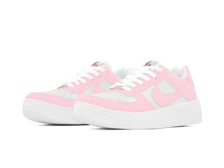 Paq 6 Pares Tenis 270 Rosa Blanco Rosa 23/26.5