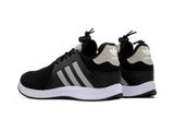 Paq 6 Pares Tenis 018 Negro Plata 22/25.5