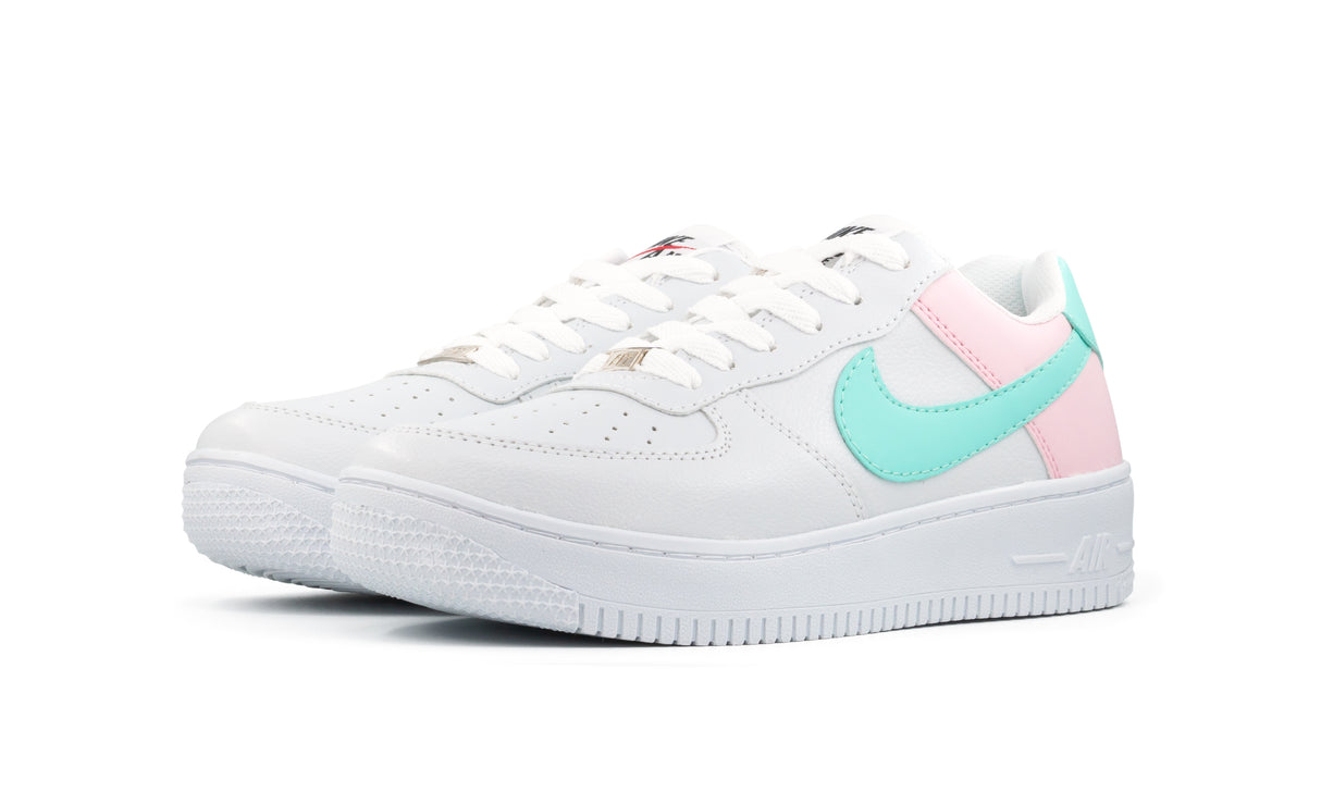 Tenis 270 Blanco Rosa Menta